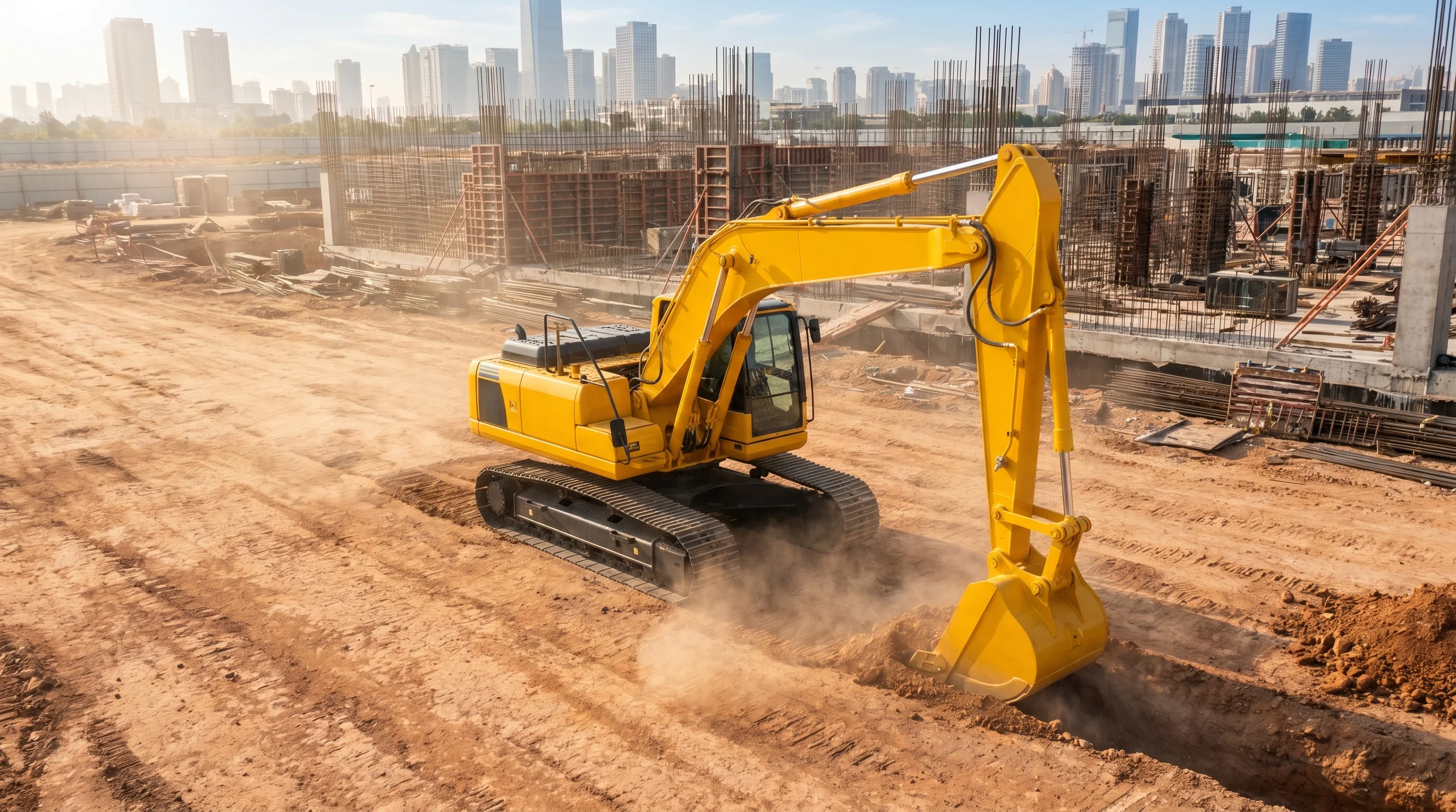 Maximizing Infrastructure ROI: Why 95% New Used Excavators are the Strategic Choice for 2026 Projects