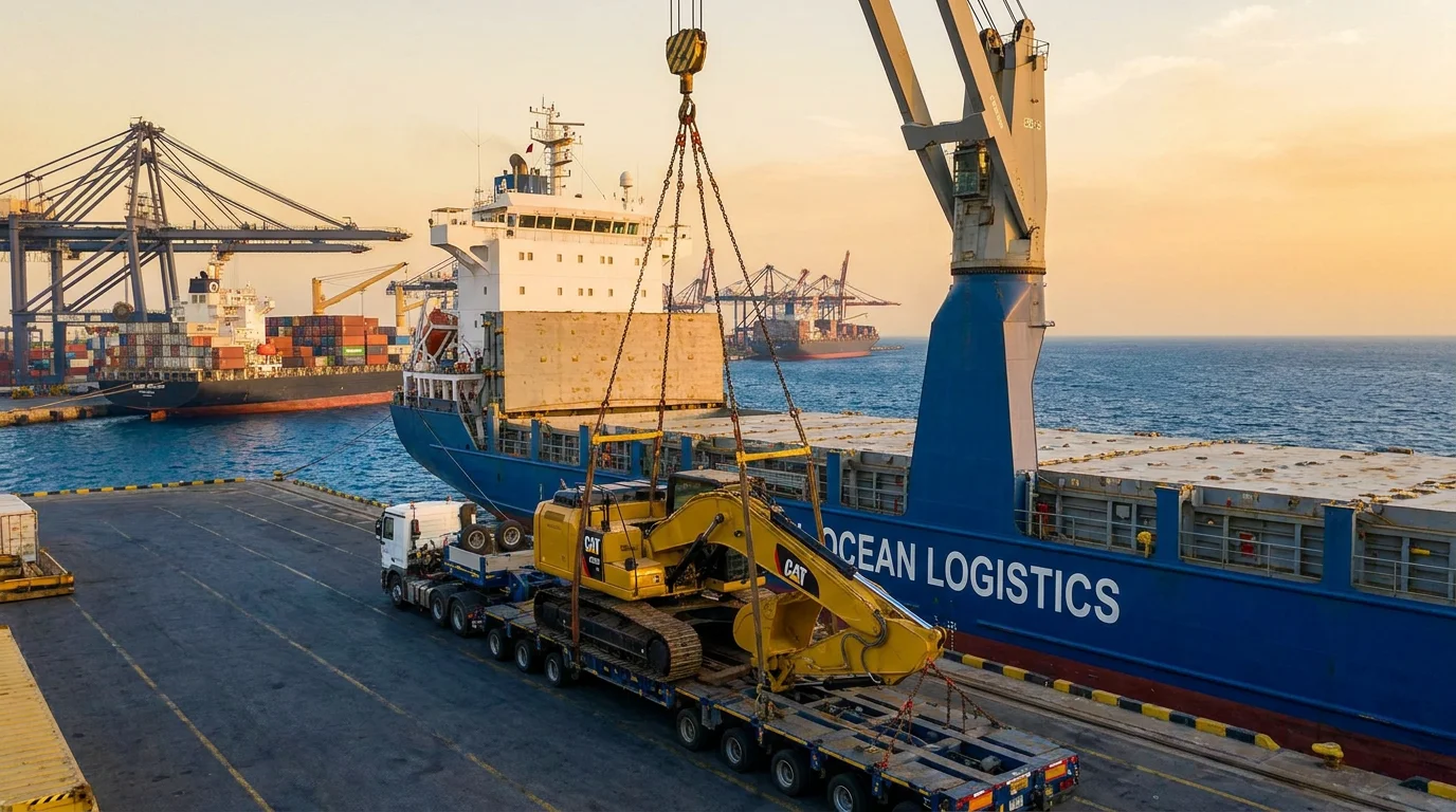 Sailing Safely: How We Pack and Ship Heavy Machinery Globally