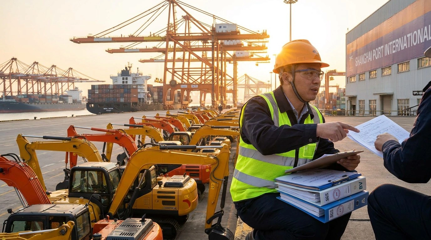 Seamless Customs: The Essential Heavy Machinery Export Document Checklist