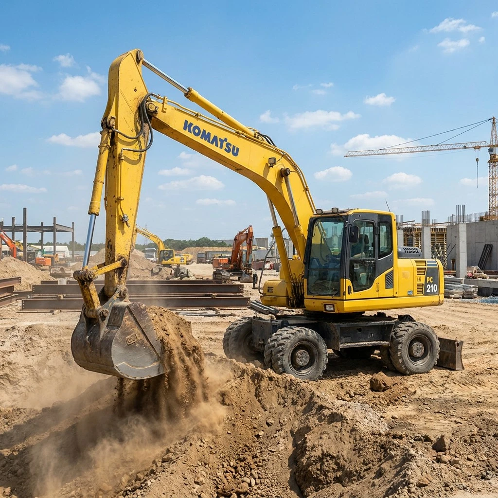 2026 Strategic Review: The Global Dominance of Used Komatsu PC210 Excavators in High-Efficiency Construction