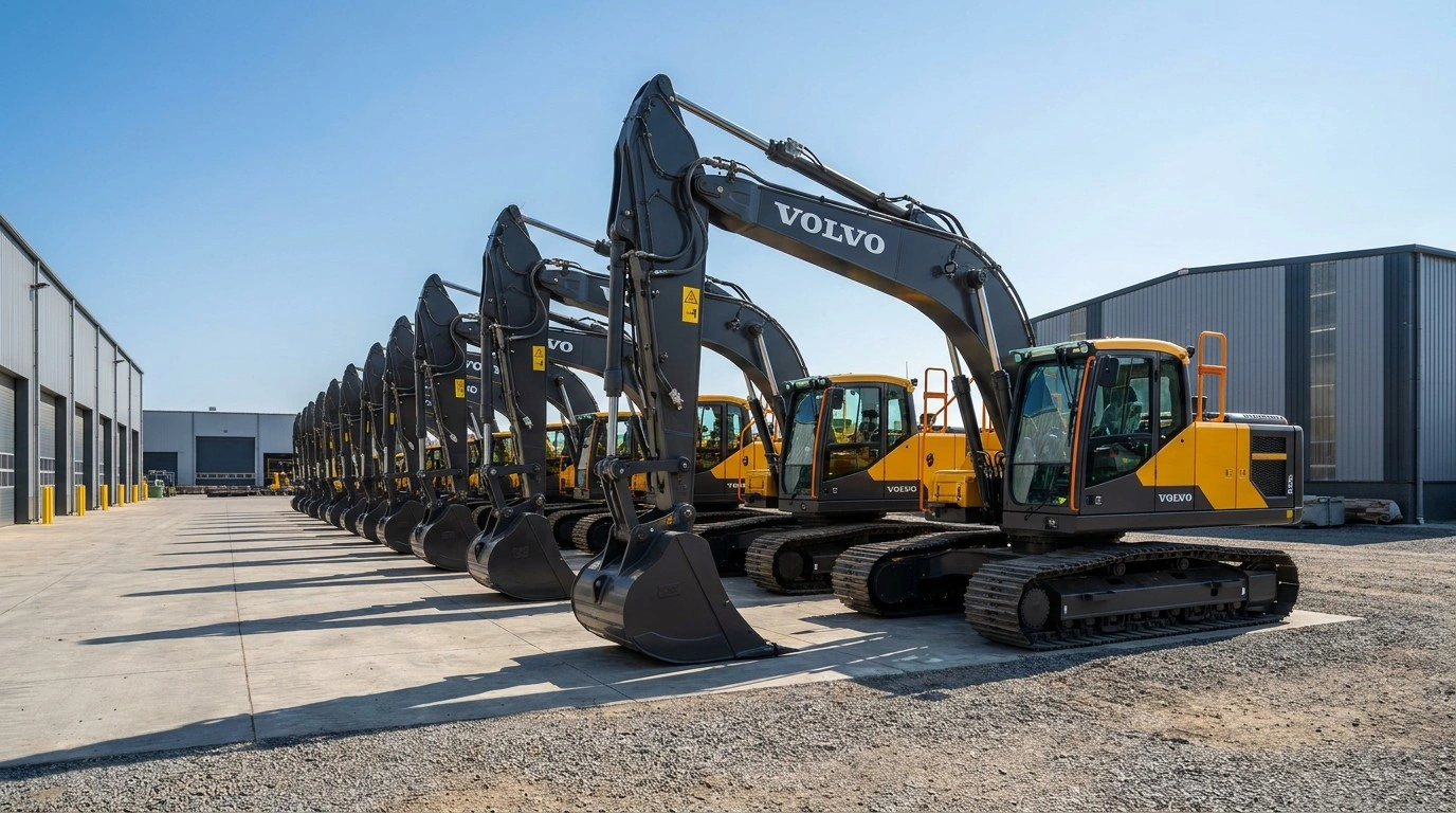 Volvo EC Series Expansion: HEAVYEXPO Secures Premium Fleet of Used Volvo Excavators