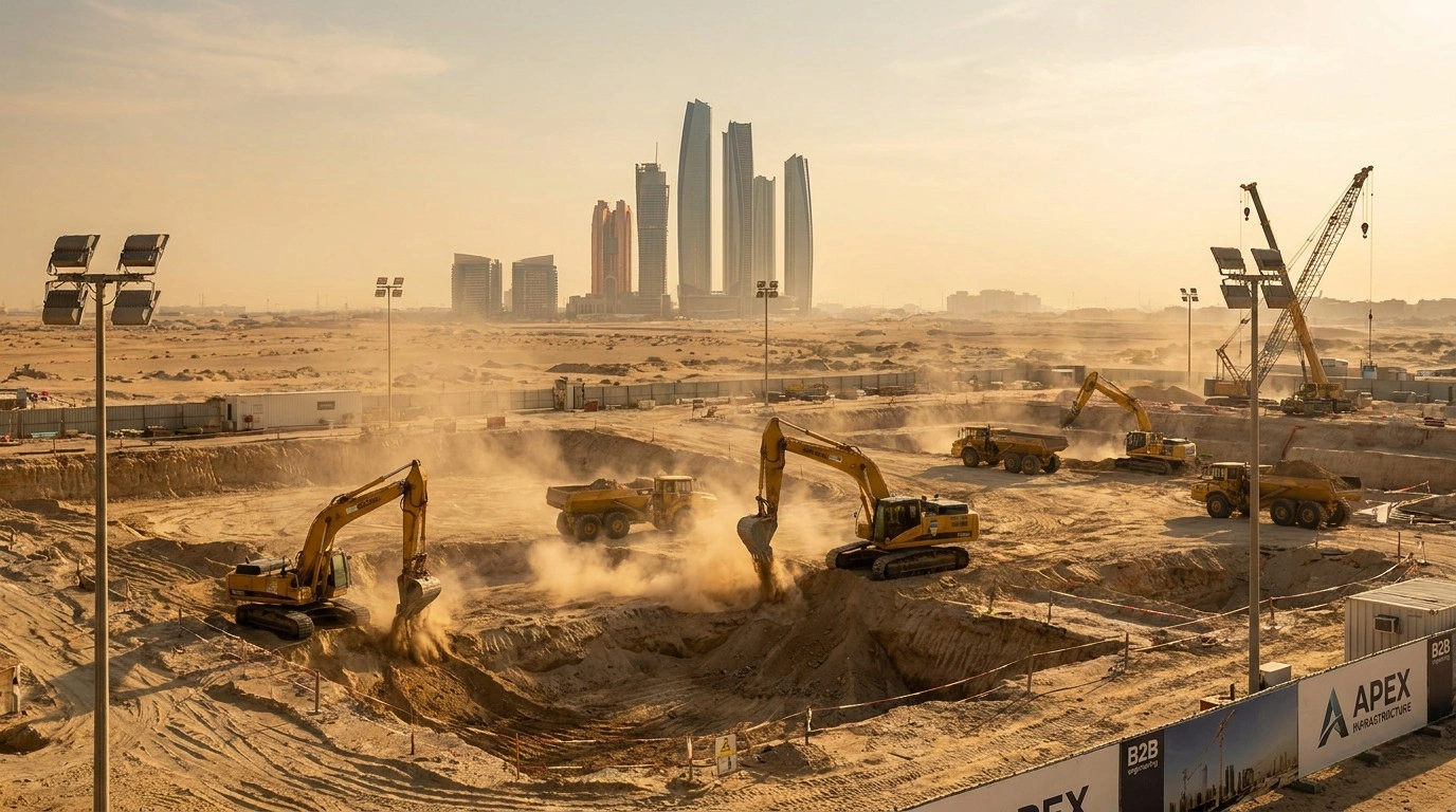Export Peak: Used Excavator Shipments to Middle East Hit Record Volume in Q2