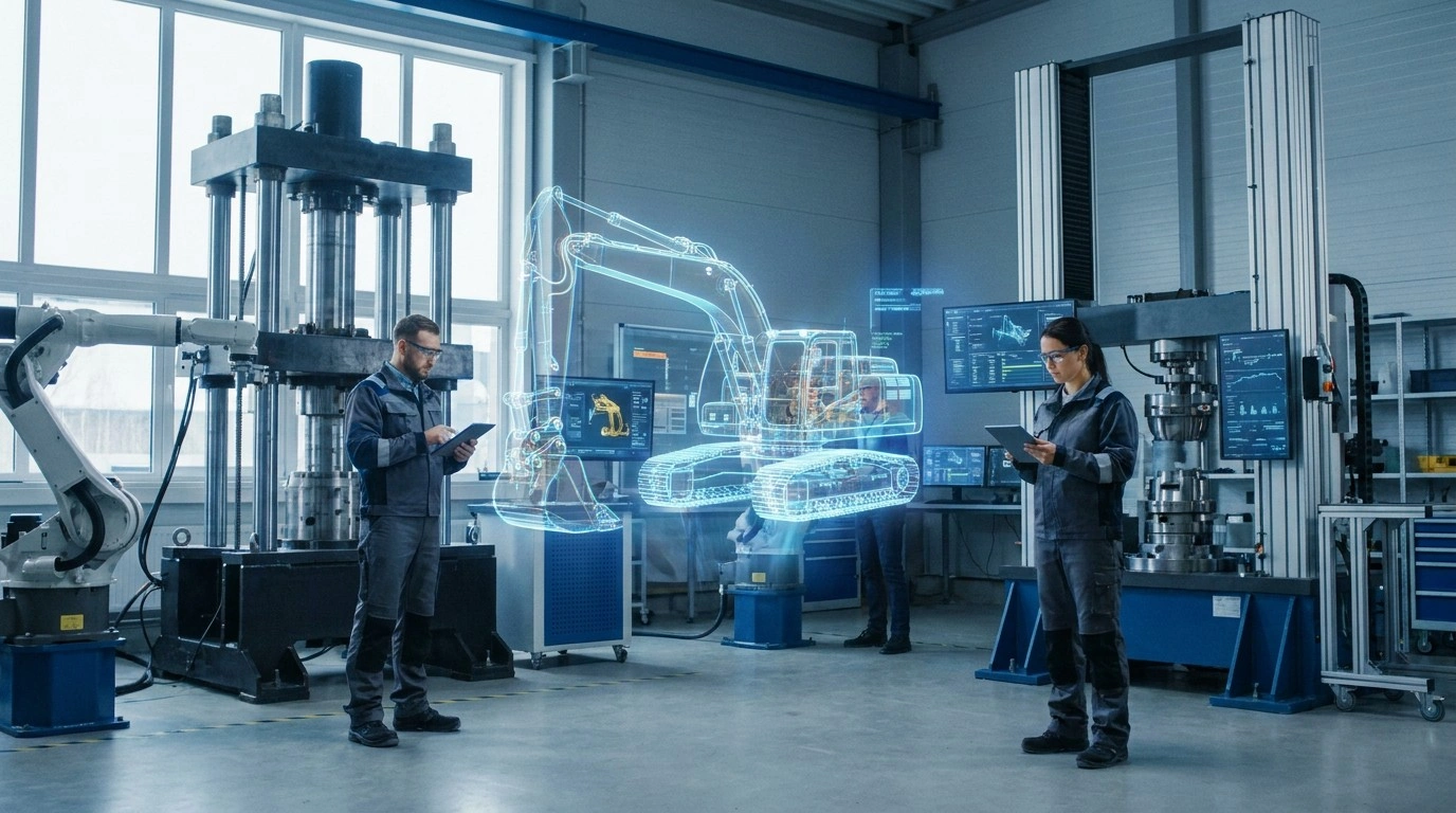 Smart Sourcing: HEAVYEXPO Launches AI-Powered Hydraulic Real-Time Inspection Lab