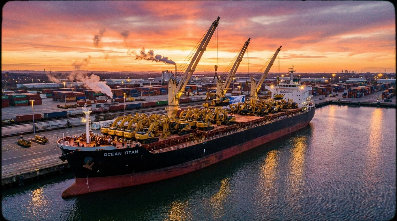 Streamlined Logistics: New High-Volume Export Protocol at Shanghai Port Terminal
