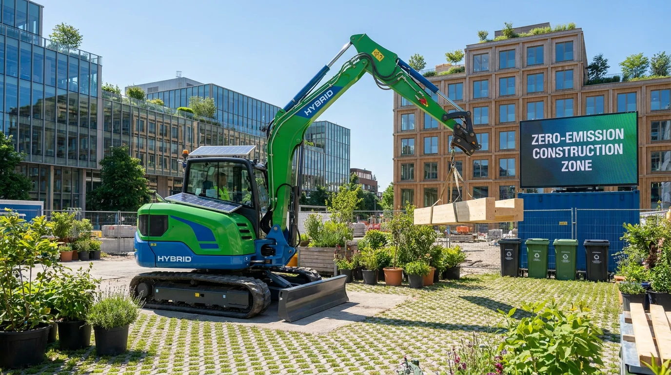 Industry Trends: The Surge in Demand for Eco-Friendly Used Excavators