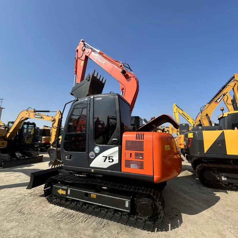 Hitachi ZX75 detail 3