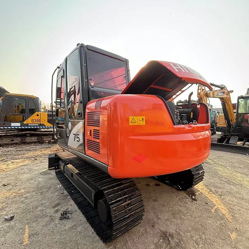 Hitachi ZX75 detail 4